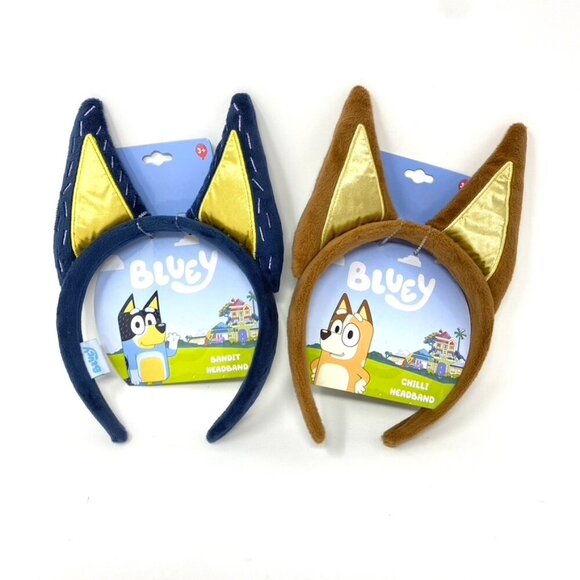 Spirit Halloween Accessories - Spirit Halloween Bluey Adult Chilli Bandit Headband Costume Pretend Play OS